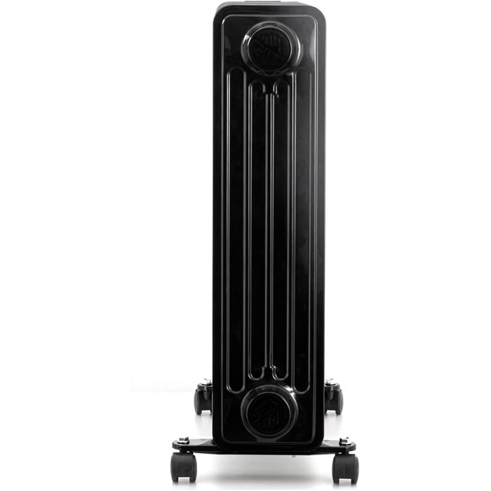 Електричний масляний радіатор PowOn 7 ребер - 30x14x38 см, 2500W | Економне опалення