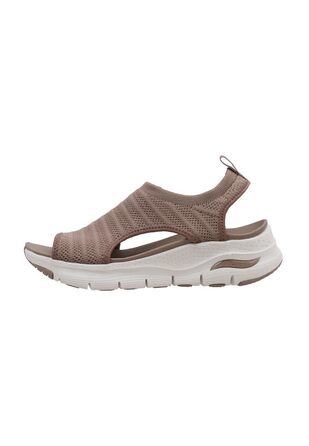 Skechers Arch Fit City Catch – жіночі сандалі, 43 EU, мокка, в'язаний текстиль