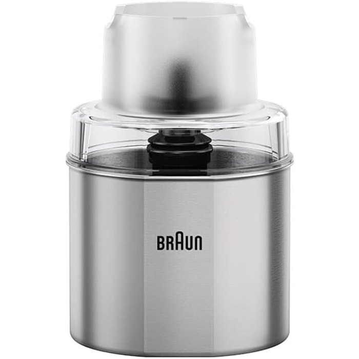 Braun MultiQuick 9 MQ 9187XLI – 5-in-1 Immersion Blender with Food Processor Attachment, Chopper, Masher for Potatoes & Vegetables, and Whisk, Infinite Speed Control, 1200 W, Black/Stainless Steel