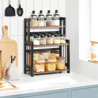 Поличка-органайзер для косметики у ванну кімнату в стилі лофт