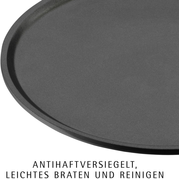 Сковорода WMF Devil Crepe 27 см для млинців з розподільником тіста та дерев'яною лопаткою, індукційна, алюмінієва з антипригарним покриттям