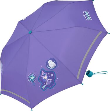 Дитячий парасолька Scout Flower Horses Purple Magic для дівчаток - яскравий захист від дощу