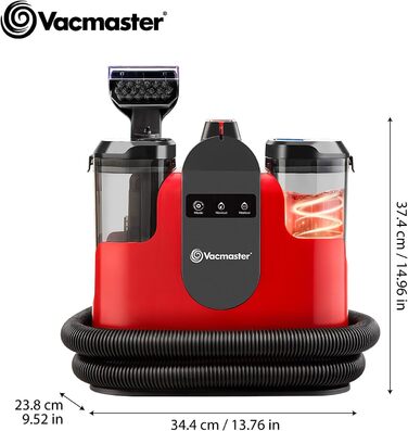 Пилосос миючий Vacmaster STMEUB01 для м'яких меблів та килимів 15КПа, 1150 Вт