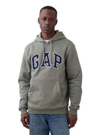 Чоловічий худі Gap з логотипом Heritage, колір Mesculen Green V2, розмір XL