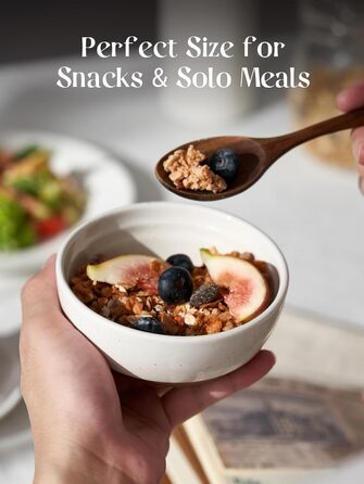 Набір мисок DOWAN для мюслі, супів та салатів (6 шт., 680 мл та 300 мл)