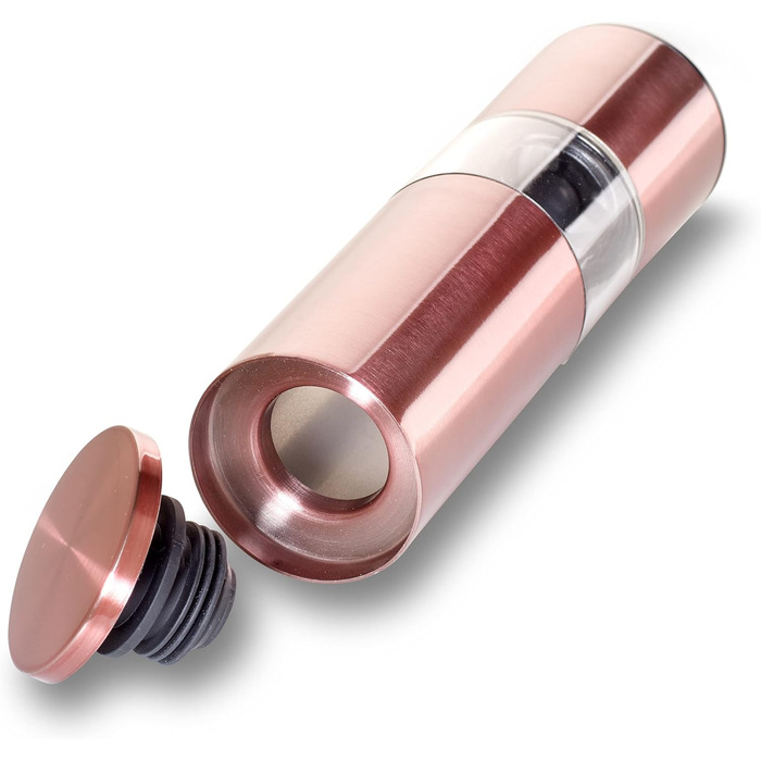 Набір з 2 мельниць для спецій Echtwerk: сіль та перець з нержавіючої сталі, ручний млин, керамічний механізм, мідна серія