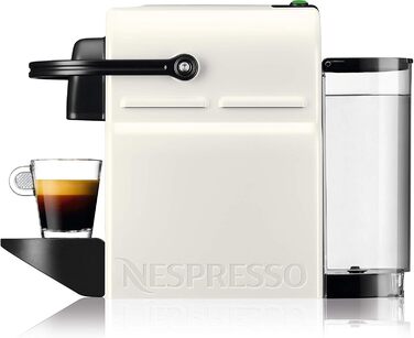 Кавомашина Nespresso Inissia чорно-біла