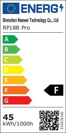 NEEWER Комплект кільцевого світла для фото та відео: 48 см, 52 Вт, регульоване LED світло, штатив, Bluetooth, рожевий (RP18B Pro)