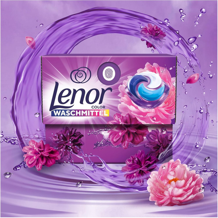 Капсули для прання Lenor Pods Amethyst Blütentraum, аромат «Аметистовий сон», 100 шт