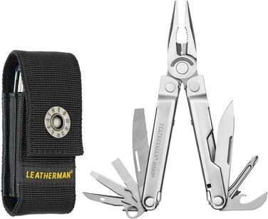 Leatherman Bond Multi-Tool - 14 Tools for Outdoor & Camping - Stainless Steel