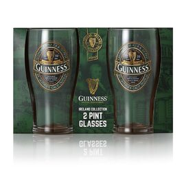 Guinness Irland Kollektion: Набір з 2 скляних пінт у традиційному стилі