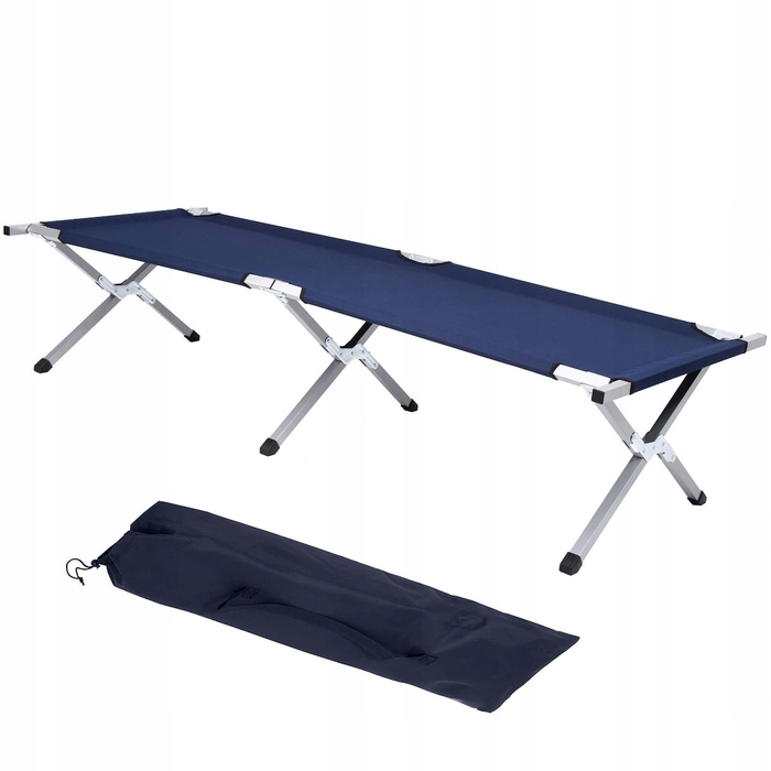 Розкладне ліжко Springos, 190,5 см x 74 см, синій