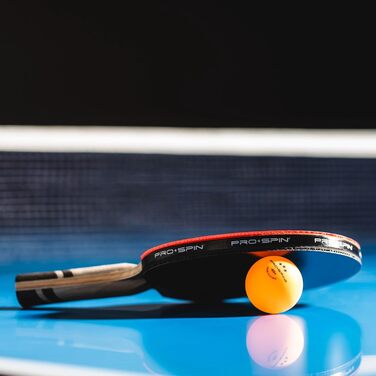 PRO SPIN Table Tennis Balls - 3 Star 40+ | High-Quality ABS Training Balls | Durable for Indoor/Outdoor Play, Competition & Tournaments (24 Pack)