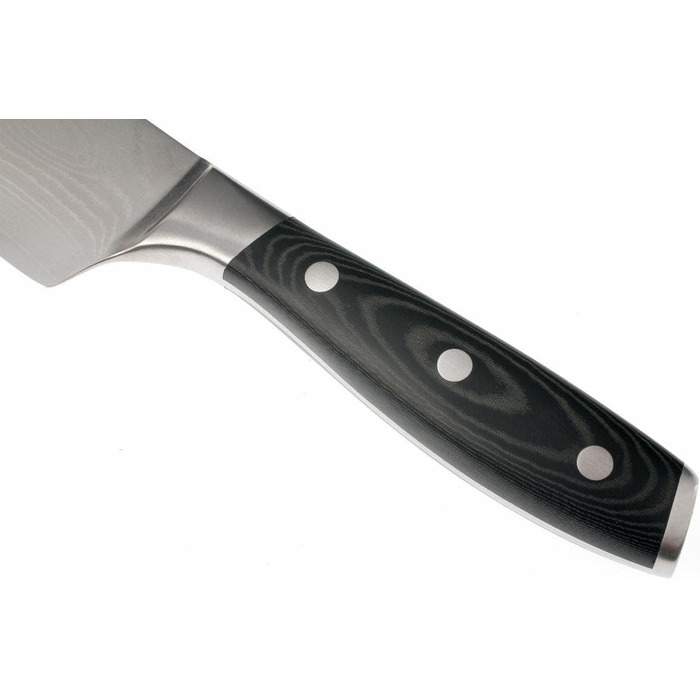 Японський ніж Santoku Eden Classic Damast 18 см з нержавіючої сталі Damast для кухні