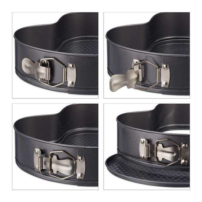 Relaxdays XL Heart-Shaped Cake Pan