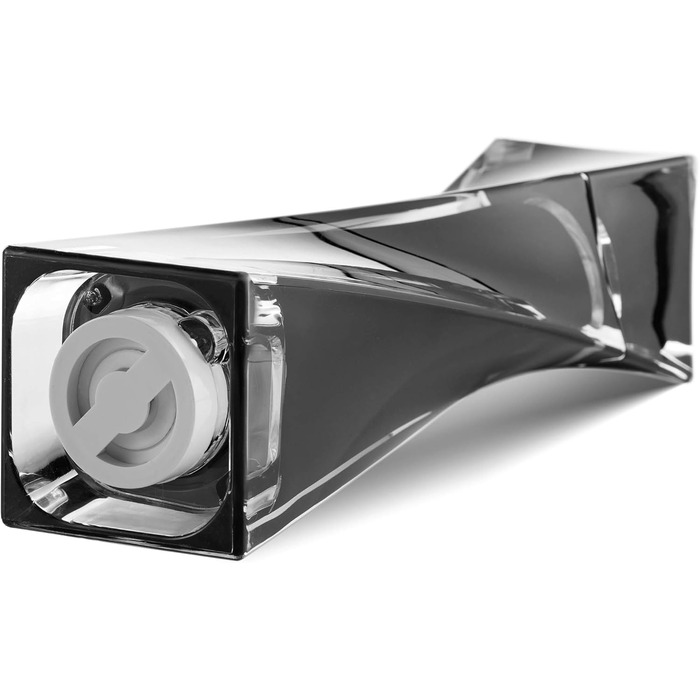 Набір для солі та перцю MITBAK з акрилу | Преміум якість, регульований механізм, чорний/білий