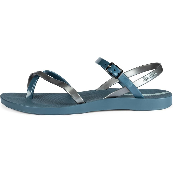 Сандалі жіночі Ipanema Fashion Sand Viii T-Spangen (39 EU, блакитно-срібні) - Стильні босоніжки для літа