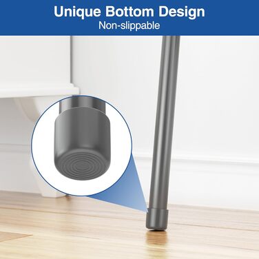 Підвісна стійка для рушників з металу, біла – 4 яруси, для ванної, кухні, вітальні