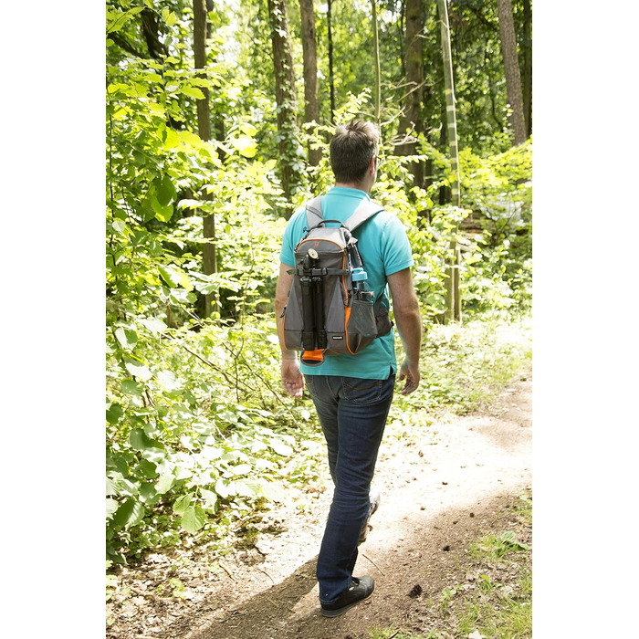 Спортивний рюкзак CULLMANN ULTRALIGHT sports DayPack 300, сіро-помаранчевий