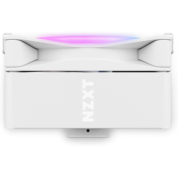 Охолоджувач повітряної циркуляції NZXT T120 RGB - білий, 120 мм, для Intel/AMD, 4 теплові трубки