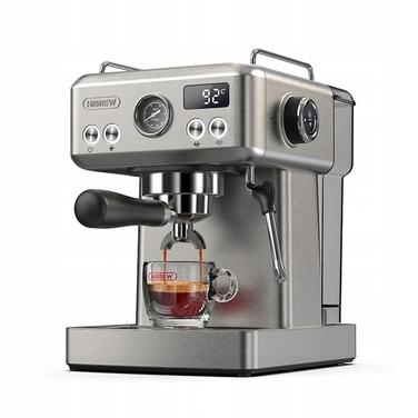 Ріжкова кавомашина HiBREW H10A SL, срібляста
