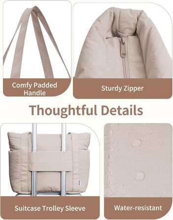 Сумка жіноча Narwey шопер велика, легка для роботи, школи, плеча, сумка для вчительки, Tote Bag з багатьма кишенями (Хакі)