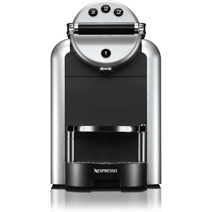 Nespresso Professional Zenius Coffee Machine including 50 Coffee Capsules - Coffee Maker for Small Offices - Silver Machine Starter Pack