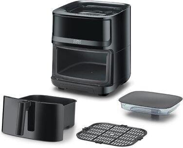 CASO AirFry & Steam 700 — аерофритюрниця та пароварка, 7 л, хрустка скоринка без олії, великий кошик, для здорового приготування страв