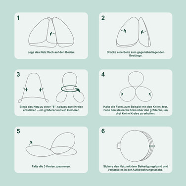Relaxdays Foldable Mosquito Net