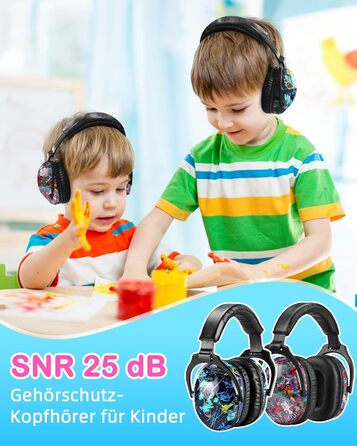 Навушники шумоізоляційні дитячі ZOHAN 030, 3-18 років, для дітей з аутизмом, для школи та концертів, регульовані