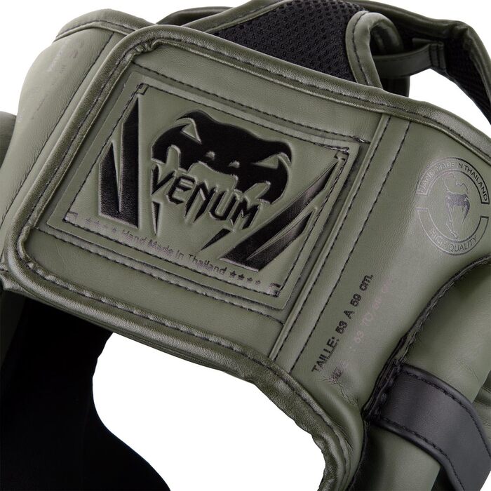 Захист голови Venum Elite білий/білий (Хакі/Чорний)