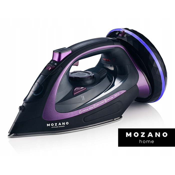 Бездротова праска Mozano з керамічною підошвою, 2600 Вт, 450 мл, 25 г/хв