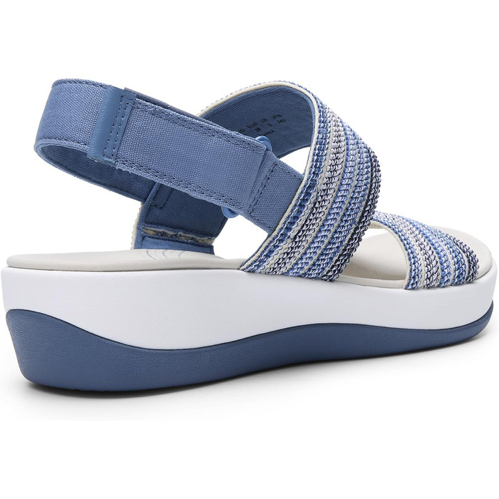 Сандалі жіночі DREAM PAIRS для піших прогулянок, блакитні, розмір 40.5 EU, легкі, з м'якою устілкою та низьким каблуком