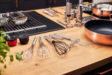 Віночок кухонний RÖSLE для соусів та невеликих порцій, нержавіюча сталь 18/10, 27 см, сріблястий