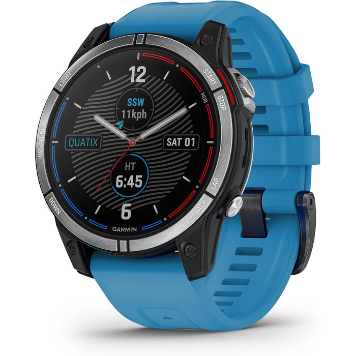 Garmin Quatix 7 Standard Edition: GPS-годинник для яхтингу та водних видів спорту, міцний, з морськими та наземними картами