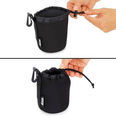 Чохол для об'єктива USA Gear FlexARMOR з неопрену (3 розміри), чорний