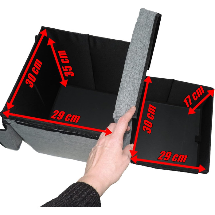 Сходинки для домашніх тварин CLOSE2ME PetStair Deluxe з місцем для зберігання, двоступеневі