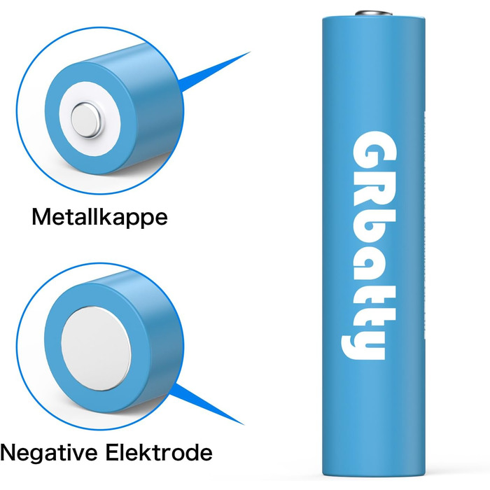 AAA акумулятори NiMH 1100mAh 1.2V з LCD-дисплеєм - 1200 циклів заряджання, комплект з зарядним пристроєм