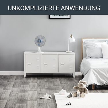 Вентилятор Rowenta Turbo Silence Extreme+ - тихий, потужний, 4 швидкості, автоматичне гойдання, білий, VU2731