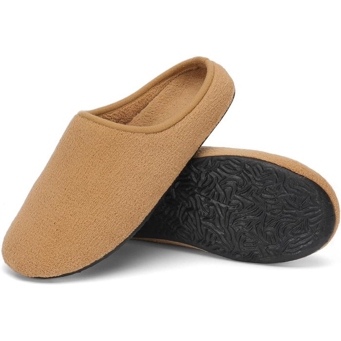 Тапочки жіночі Mishansha, теплі, зимові, хакі, з велюру, 39 EU