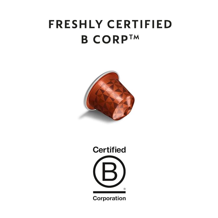 Кава Nespresso Original Cape Town Lungo: 50 капсул (Арабіка & Робуста, темна обсмажка)