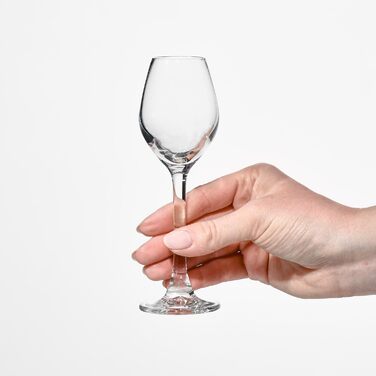 Набір келихів для шампанського Krosno Champagnergläser Set (6 шт.) 210 мл, Splendour, скло без свинцю, елегантний дизайн, для шампанського, просекко, святкові події
