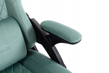 Ігрове крісло Delagear G 404, зелений вельвет, тканинне