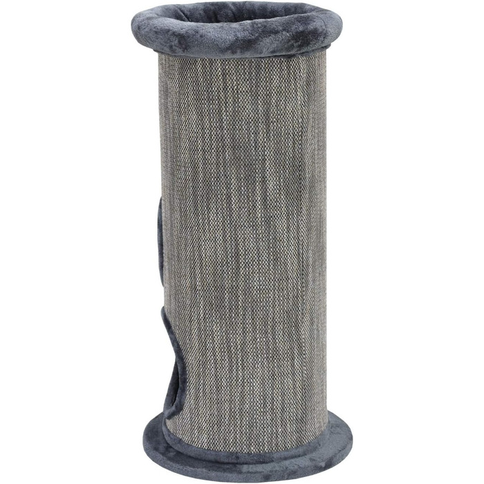 Котячий будиночок-кігтеточка Nanook для великих котів XXL, сірий, 105 см, з печерою