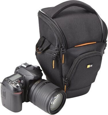 Сумка для камери Case Logic SLRC-200 Black, чорна, розмір S/M, з Hammock System та жорстким дном (для дзеркальних фотоапаратів)