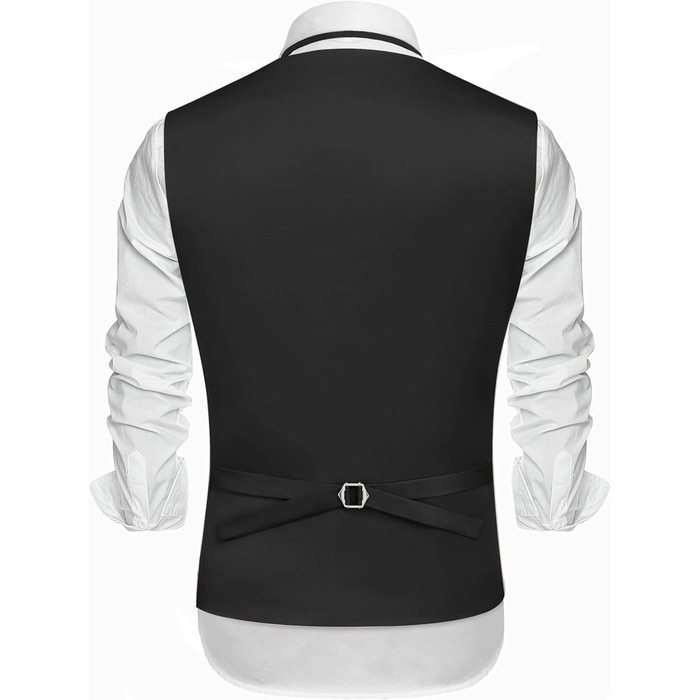 Жилет чоловічий COOFANDY, класичний крій, чорний (3XL)