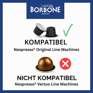 Кава в капсулах Caffè Borbone Respresso Blue Blend, сумісні з Nespresso, 100 шт.