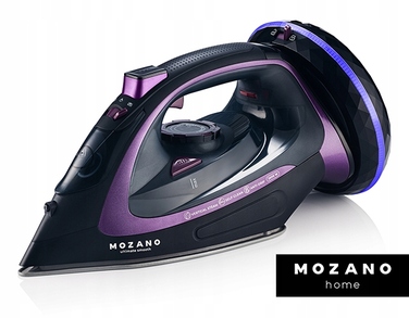 Бездротова праска Mozano з керамічною підошвою, 2600 Вт, 450 мл, 25 г/хв