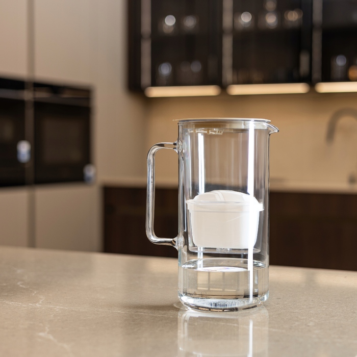 Скляний фільтр-кувшин Wessper D4 BOROSILICATE MINI FF BG з фільтром