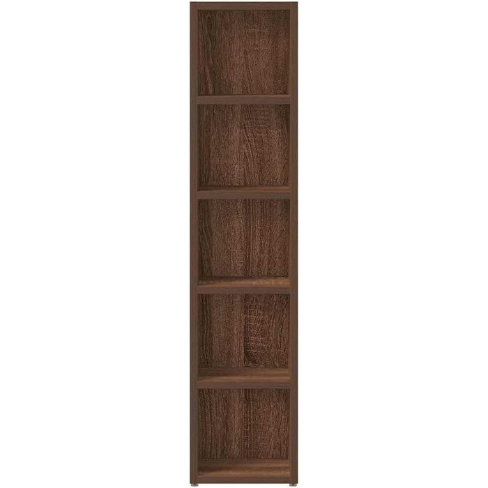 Стеляж для дому та офісу VidaXL CD Regal 2 STK. з дерева, 2 шт., коричнева горіх